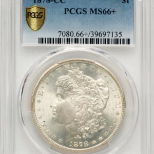 1878-CC Morgan Dollars (1878-CC S$1 PCGS Secure PCGS Plus)