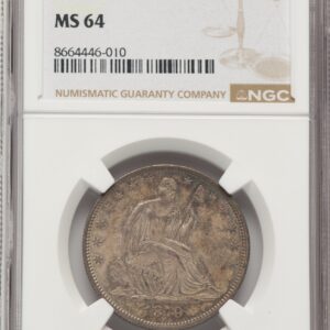 1879 Seated Half Dollars (1879 50C, MS)