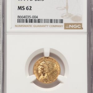 1914-D Indian Quarter Eagles (1914-D $2 1/2)