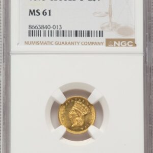 1873 Gold Dollars (1873 G$1 CLOSED 3)