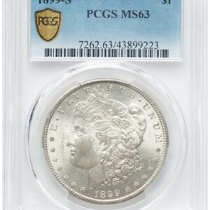 1899-S Morgan Dollars (1899-S S$1 PCGS Secure)