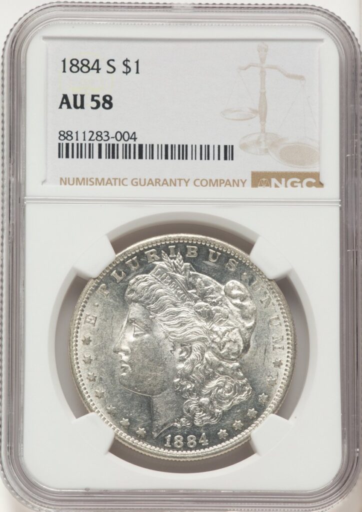 1884-S Morgan Dollars (1884-S S$1)