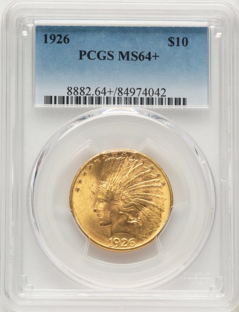 1926 Indian Eagles (1926 $10 PCGS Plus)