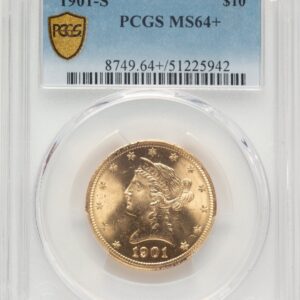 1901-S Liberty Eagles (1901-S $10 PCGS Secure PCGS Plus)