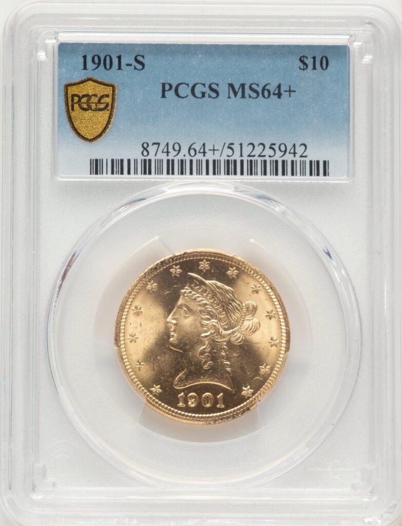 1901-S Liberty Eagles (1901-S $10 PCGS Secure PCGS Plus)