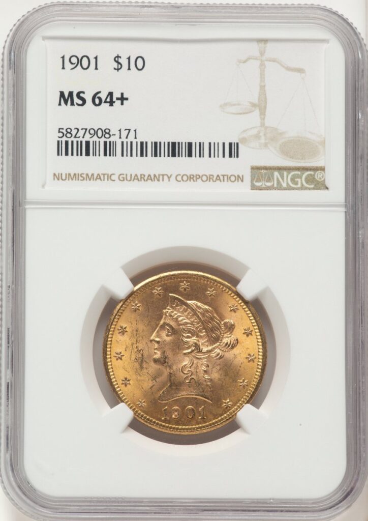 1901 Liberty Eagles (1901 $10 NGC Plus)
