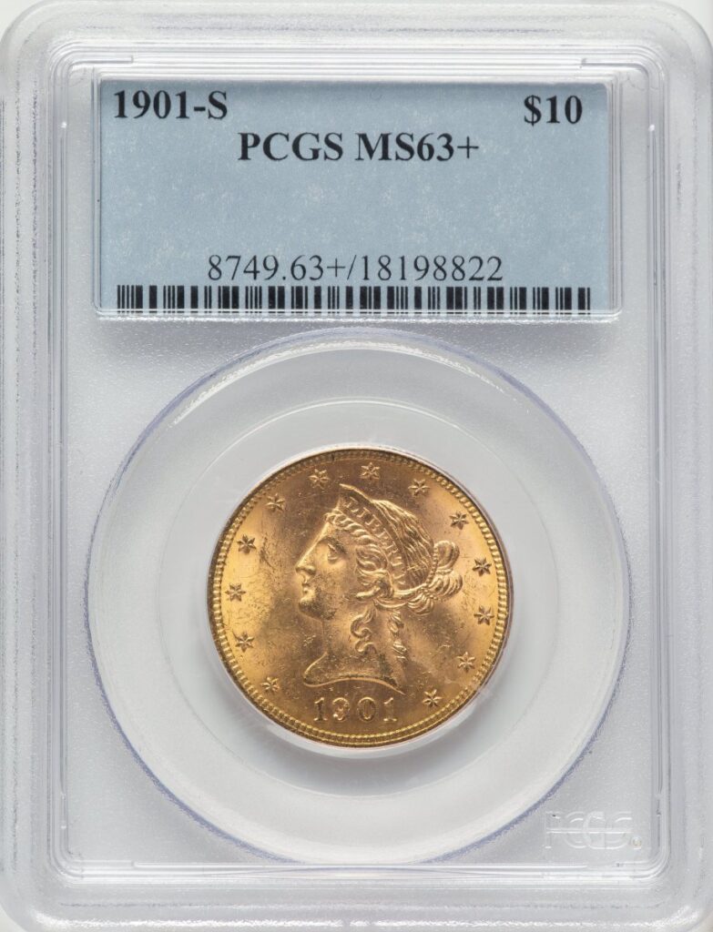 1901-S Liberty Eagles (1901-S $10 PCGS Plus)