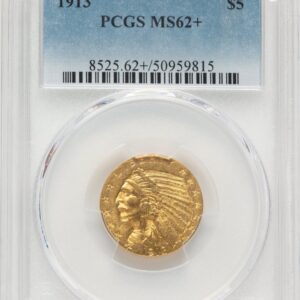 1913 Indian Half Eagles (1913 $5 PCGS Plus)