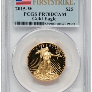 2015-W Modern Bullion Coins (2015-W Proof Gold Eagle 1/2 oz FS Flag)