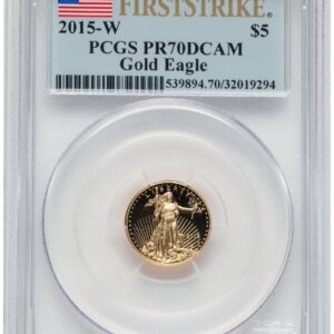 2015-W Modern Bullion Coins (2015-W Proof Gold Eagle 1/10 oz FS Flag)