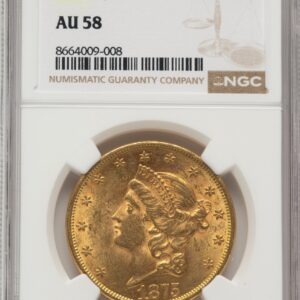 1875 Liberty Double Eagles (1875 $20)
