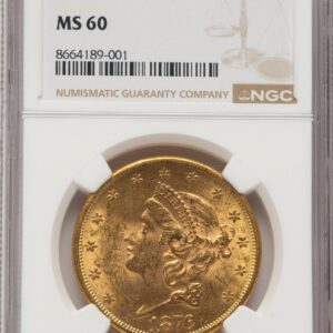 1876-S Liberty Double Eagles (1876-S $20)
