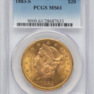 1883-S Liberty Double Eagles (1883-S $20)