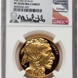2025-W Modern Bullion Coins (2025-W Proof Gold Buffalo 1 oz FDI Mike Castle)