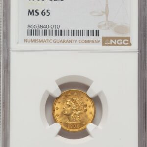 1906 Liberty Quarter Eagles (1906 $2 1/2)