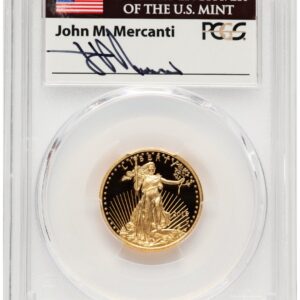 2015-W Modern Bullion Coins (2015-W Proof Gold Eagle 1/4 oz FDI John Mercanti Washington DC)