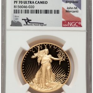 2024-W Modern Bullion Coins (2024-W Proof Gold Eagle 1 oz ER John Mercanti)