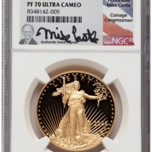 2025-W Modern Bullion Coins (2025-W Proof Gold Eagle 1 oz ER Mike Castle)