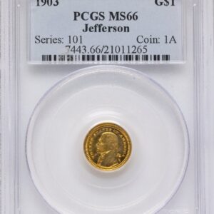 1903 Commemorative Gold (1903 G$1 JEFF)