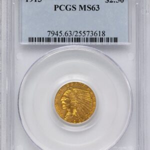 1913 Indian Quarter Eagles (1913 $2 1/2)
