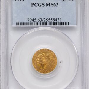 1913 Indian Quarter Eagles (1913 $2 1/2)