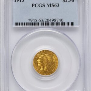 1913 Indian Quarter Eagles (1913 $2 1/2)