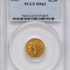 1913 Indian Quarter Eagles (1913 $2 1/2)