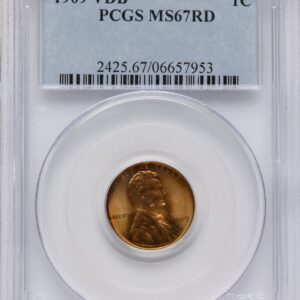 1909 Lincoln Cents (1909 1C VDB, RD)