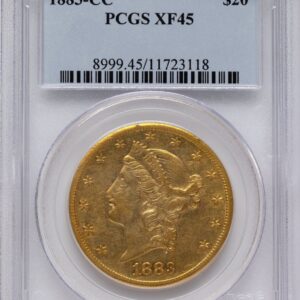 1883-CC Liberty Double Eagles (1883-CC $20)