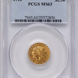 1913 Indian Quarter Eagles (1913 $2 1/2)