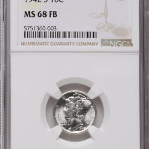 1942-S Mercury Dimes (1942-S 10C, FB)