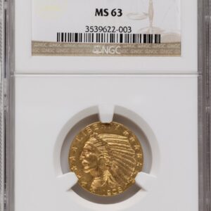 1908-D Indian Half Eagles (1908-D $5)