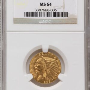 1908-D Indian Half Eagles (1908-D $5)