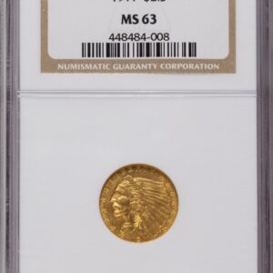 1911 Indian Quarter Eagles (1911 $2 1/2)
