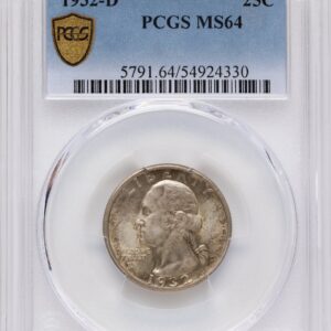 1932-D Washington Quarters (1932-D 25C PCGS Secure)