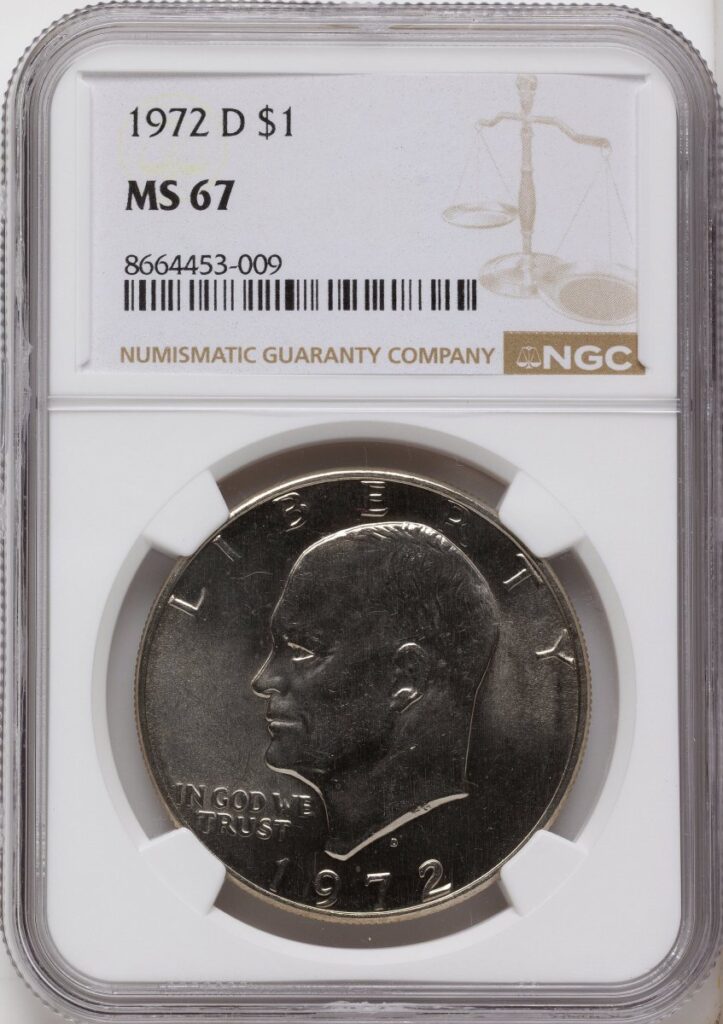 1972-D Eisenhower Dollars (1972-D $1)