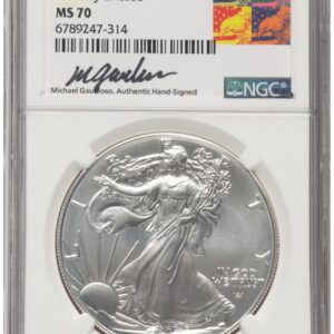 2023 Modern Bullion Coins (2023 Silver Eagle FDI Michael Gaudioso Eagle Art)