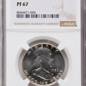 1950 Proof Franklin Half Dollars (1950 50C)