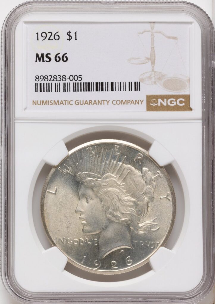 1926 Peace Dollars (1926 S$1)