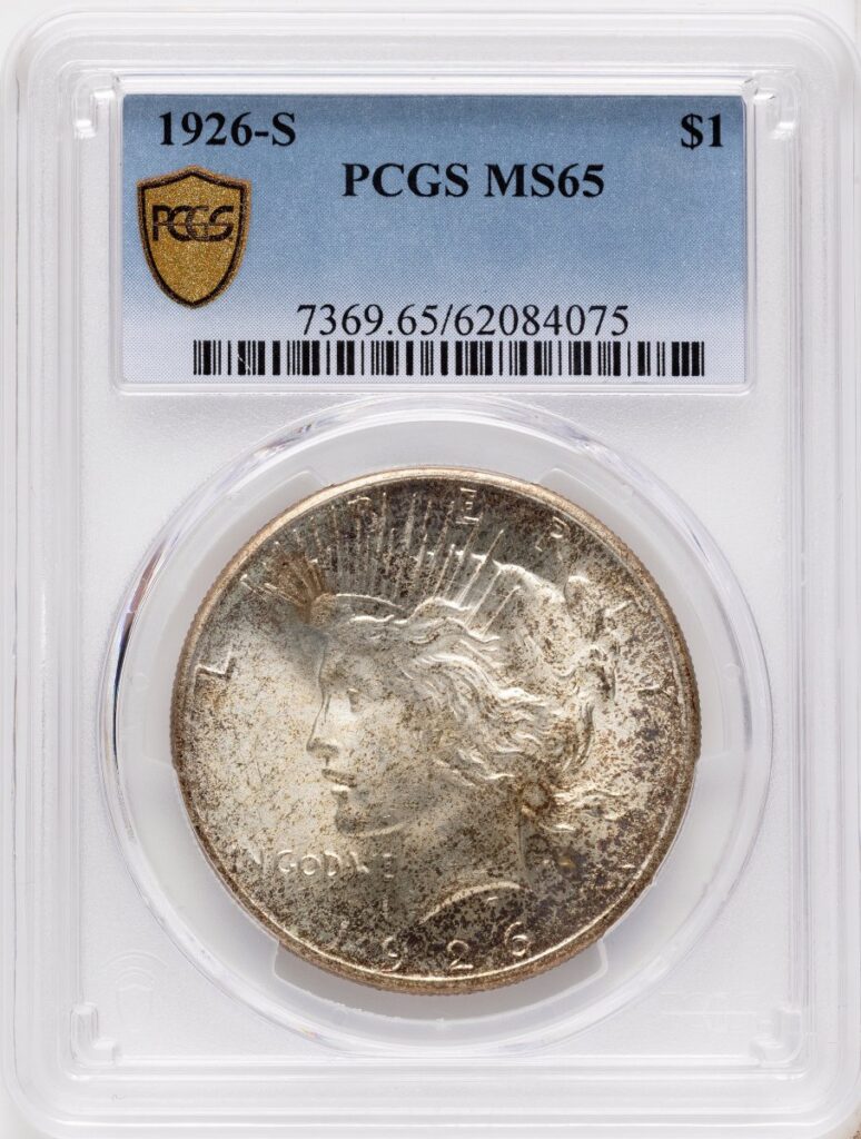 1926-S Peace Dollars (1926-S S$1 PCGS Secure)