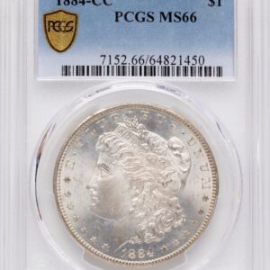 1884-CC Morgan Dollars (1884-CC S$1 PCGS Secure)