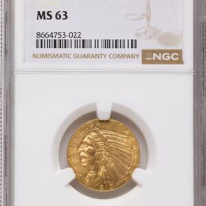 1912 Indian Half Eagles (1912 $5)