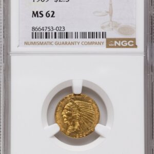 1909 Indian Quarter Eagles (1909 $2 1/2)