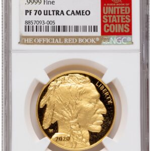 2020-W Modern Bullion Coins (2020-W Proof Gold Buffalo 1 oz Red Book)