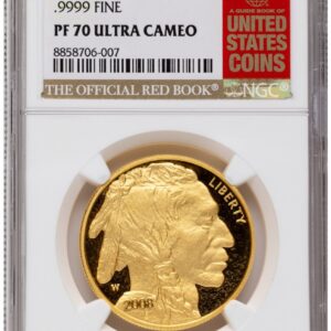 2008-W Modern Bullion Coins (2008-W Proof Gold Buffalo 1 oz Red Book)