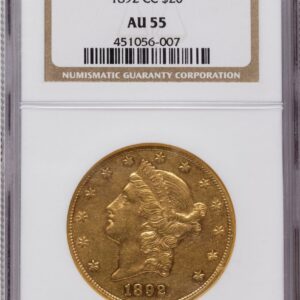 1892-CC Liberty Double Eagles (1892-CC $20)
