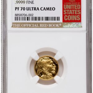 2008-W Modern Bullion Coins (2008-W Proof Gold Buffalo 1/10 oz Red Book)