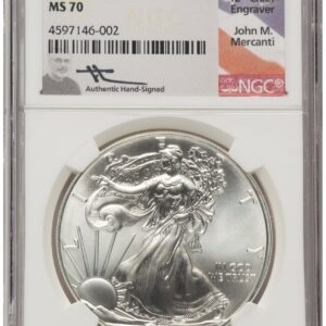 2015 Modern Bullion Coins (2015 Silver Eagle John Mercanti)