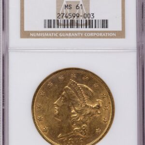1876-S Liberty Double Eagles (1876-S $20)