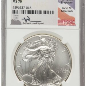 2014 Modern Bullion Coins (2014 Silver Eagle John Mercanti)